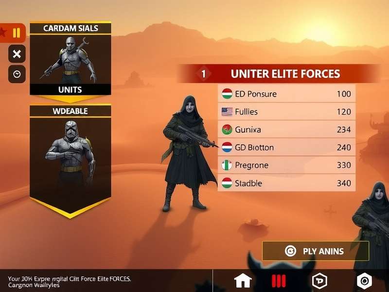 Cardamom Empire Elite Forces Unit Types